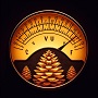 Image of a lit up VU meter.